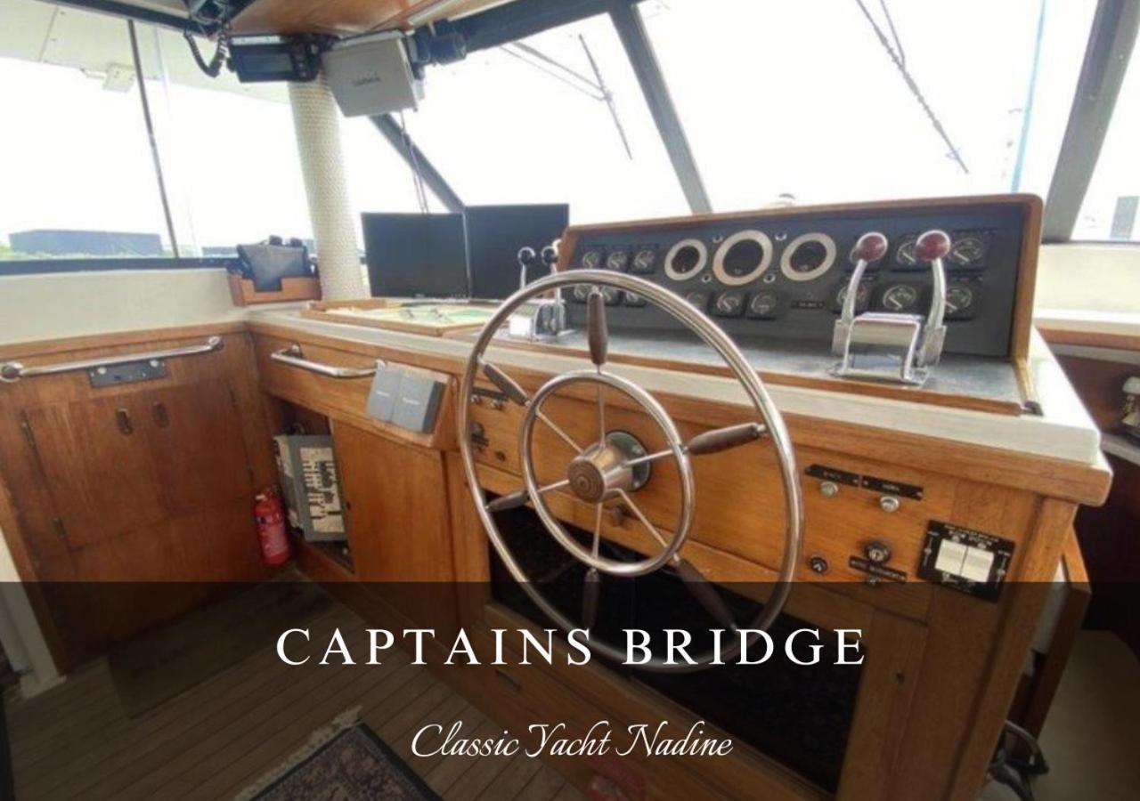 Classic Yacht Nadine In Poole Harbour, Dorset, With A Hot Tub Jacuzzi Zewnętrze zdjęcie